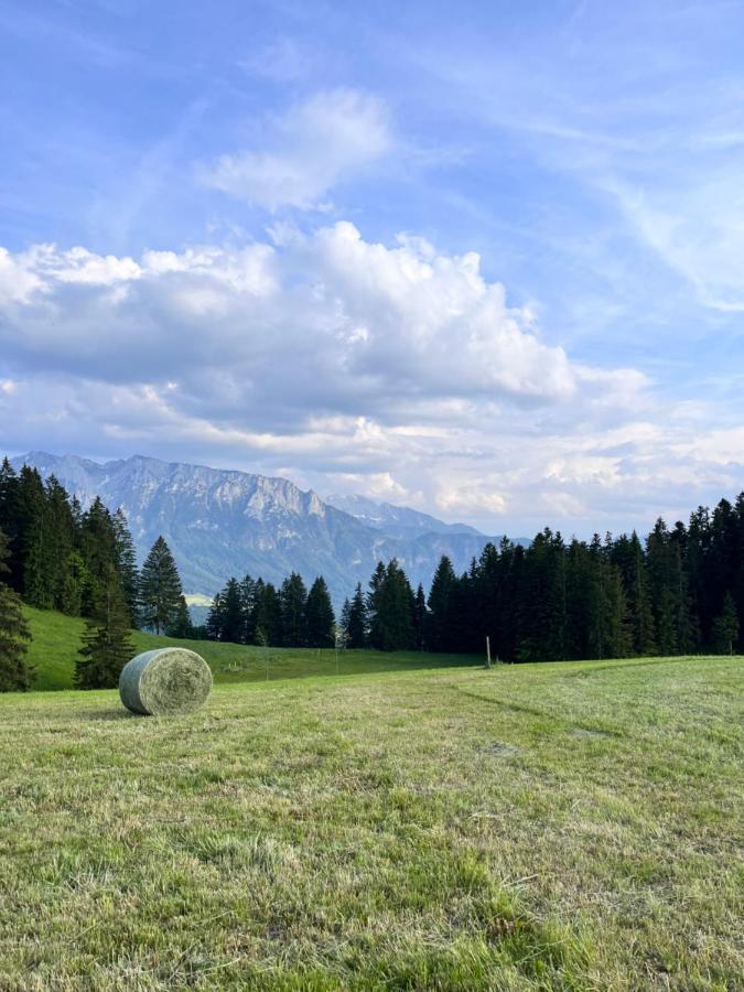 Ferienhaus Praschberg Niederndorferberg Bagian luar foto