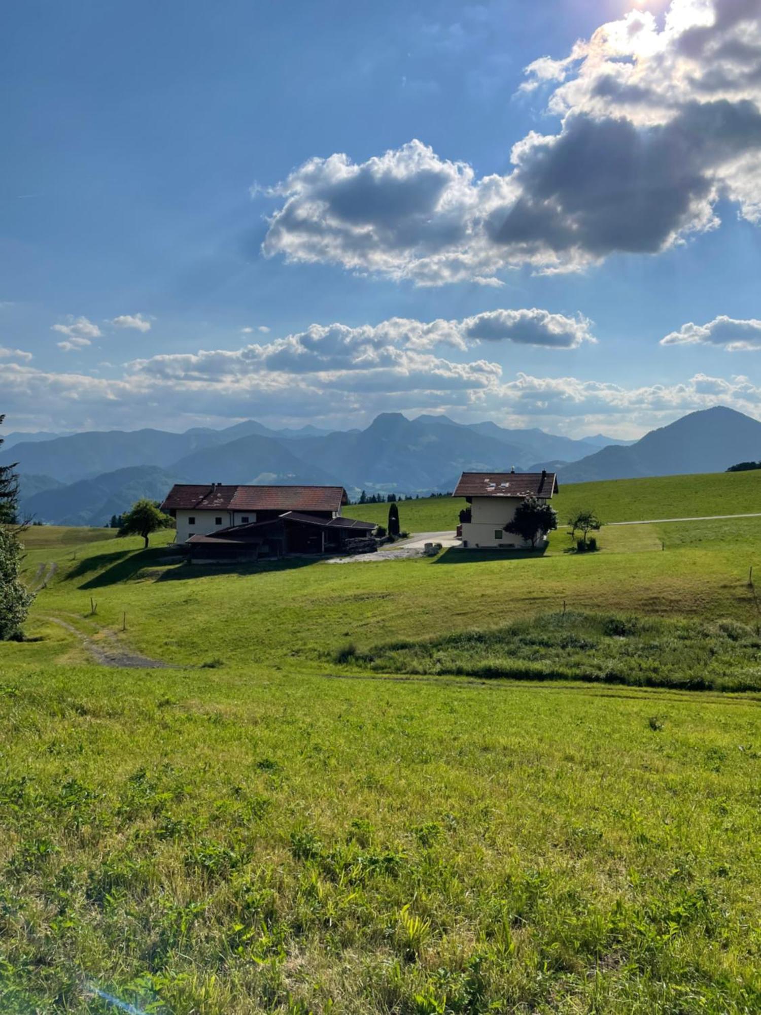 Ferienhaus Praschberg Niederndorferberg Bagian luar foto