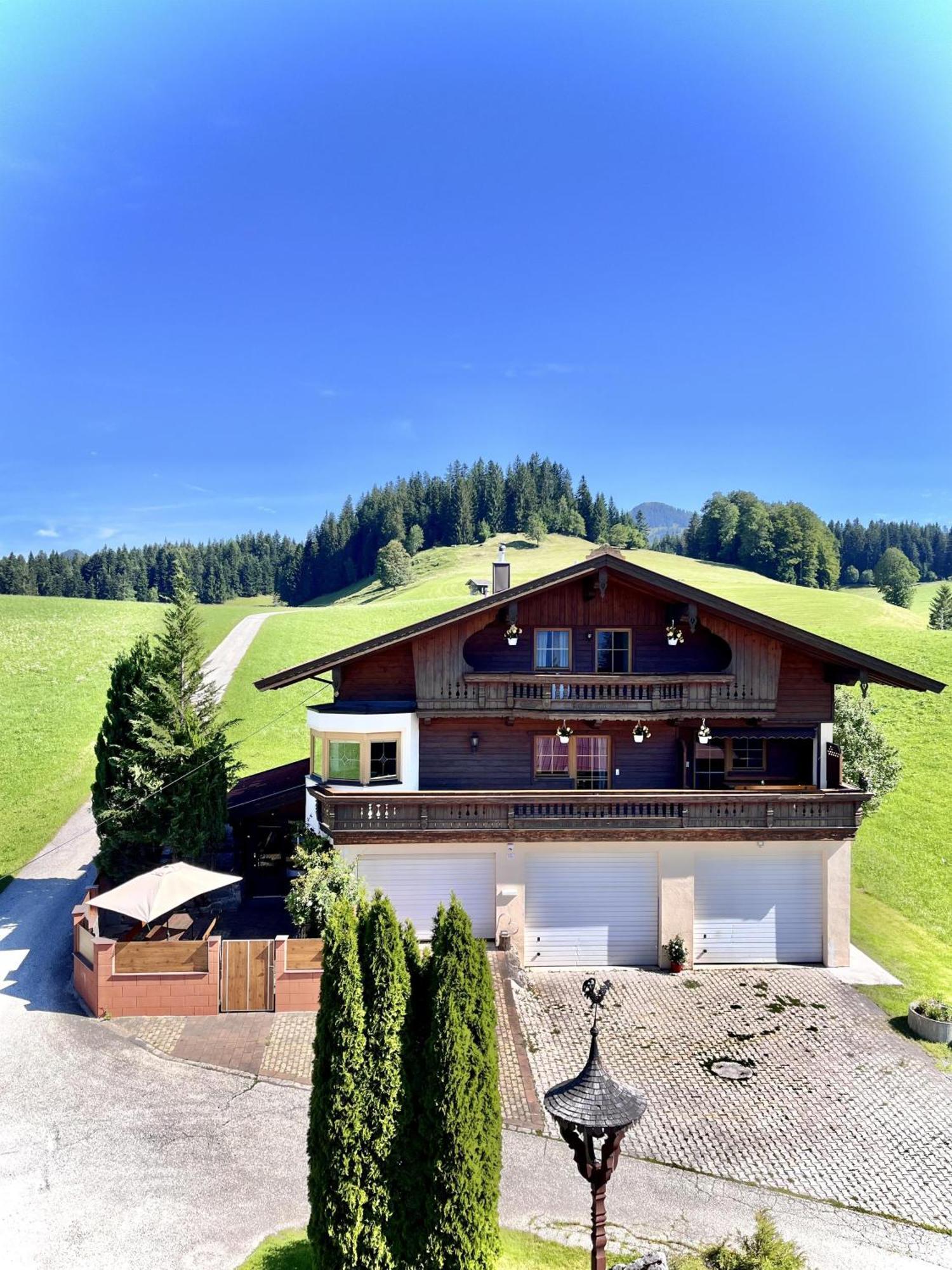 Ferienhaus Praschberg Niederndorferberg Bagian luar foto