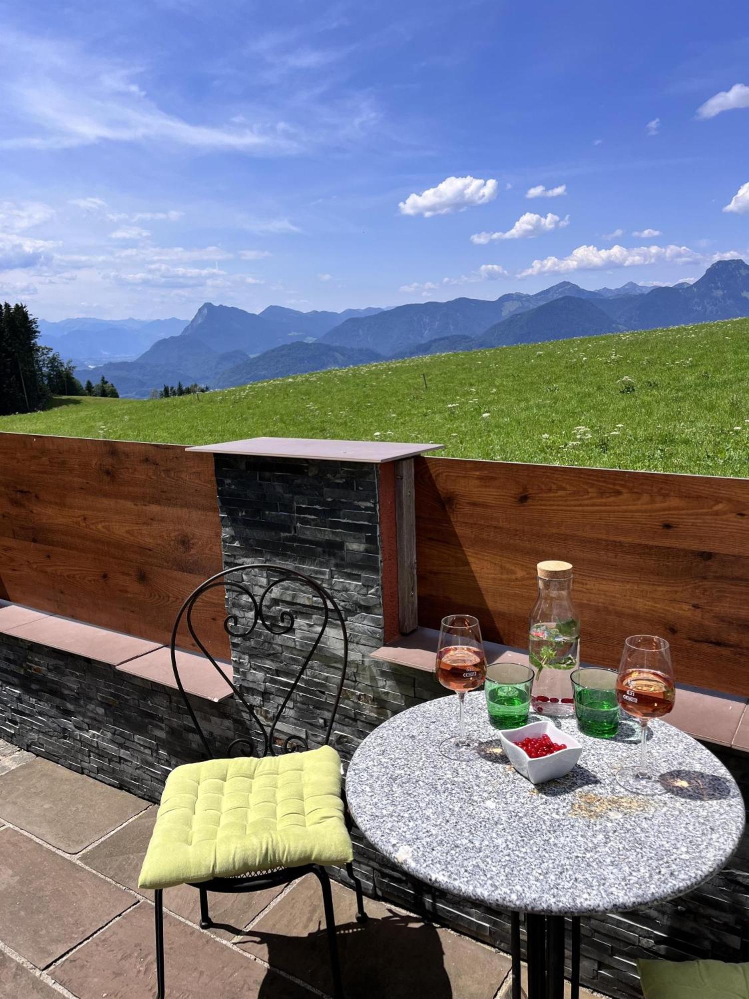 Ferienhaus Praschberg Niederndorferberg Bagian luar foto