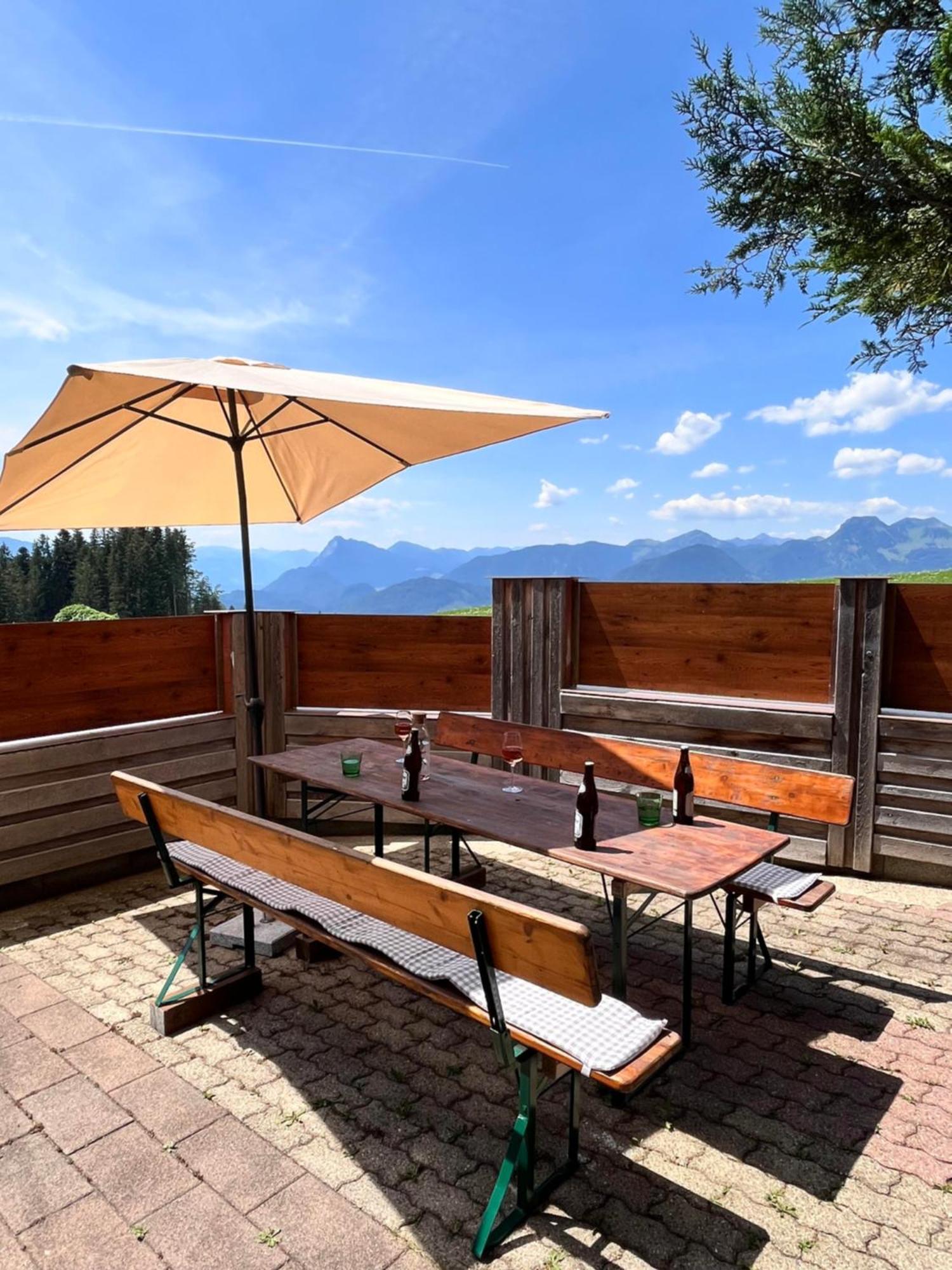 Ferienhaus Praschberg Niederndorferberg Bagian luar foto