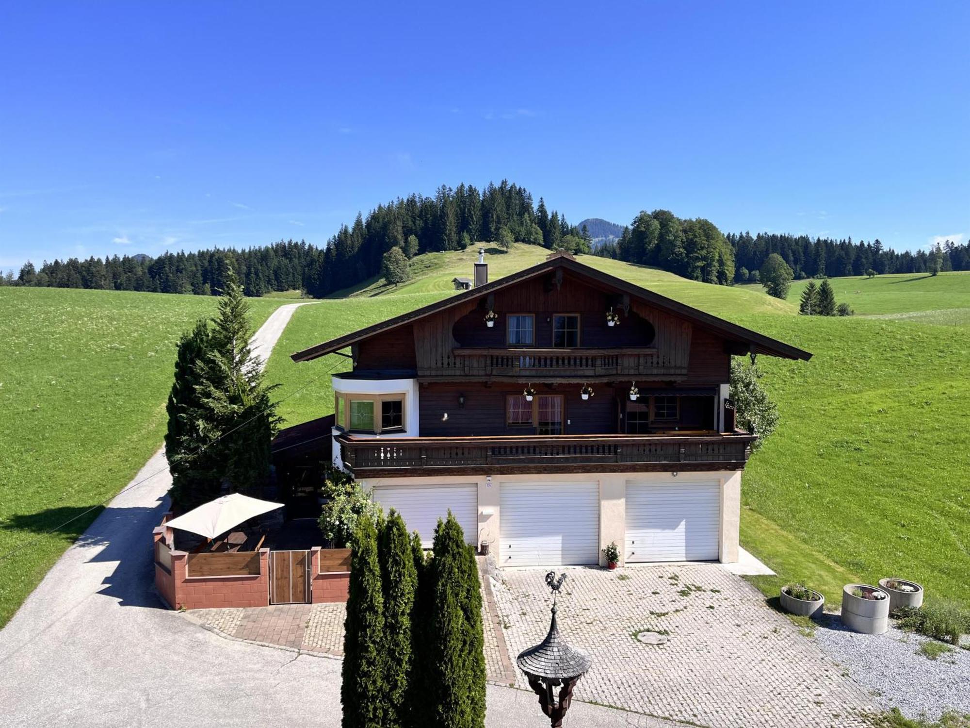 Ferienhaus Praschberg Niederndorferberg Bagian luar foto