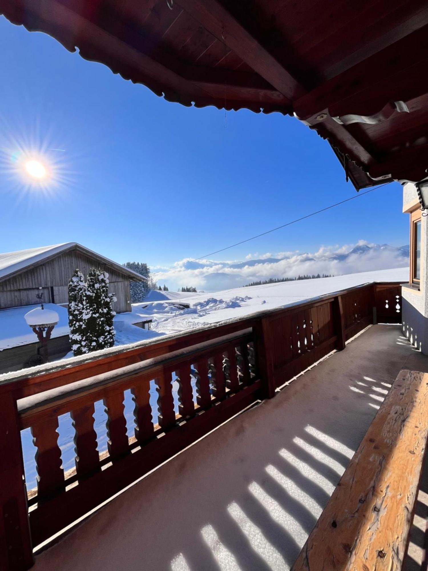 Ferienhaus Praschberg Niederndorferberg Bagian luar foto
