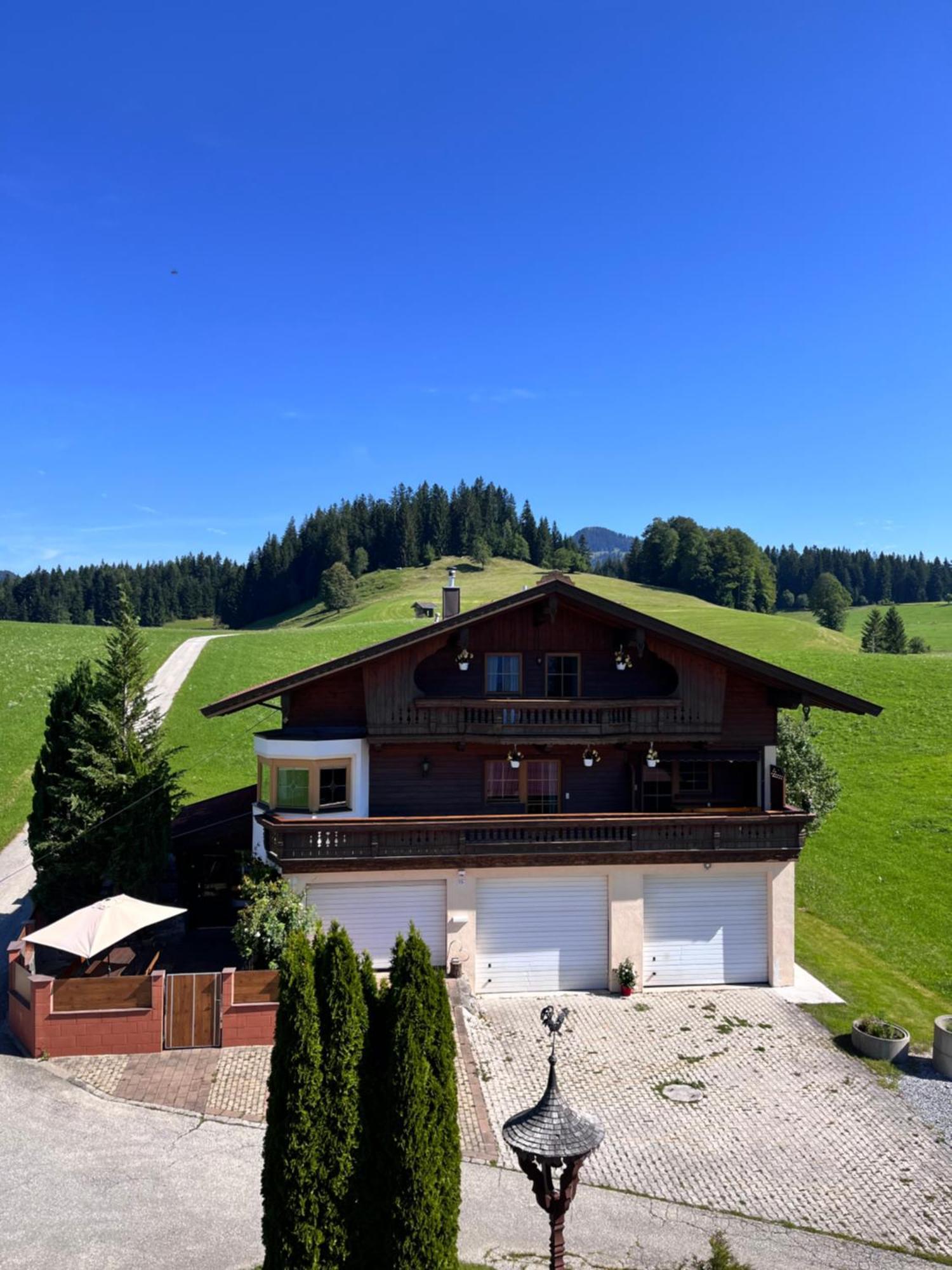 Ferienhaus Praschberg Niederndorferberg Bagian luar foto